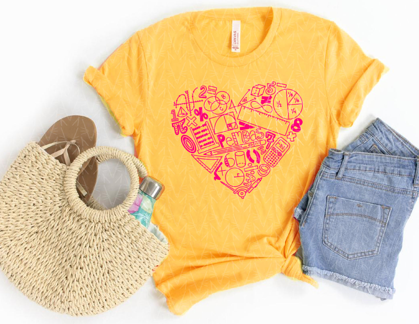 Add Some Love & Multiply It Shirt (Summer Color Combo)