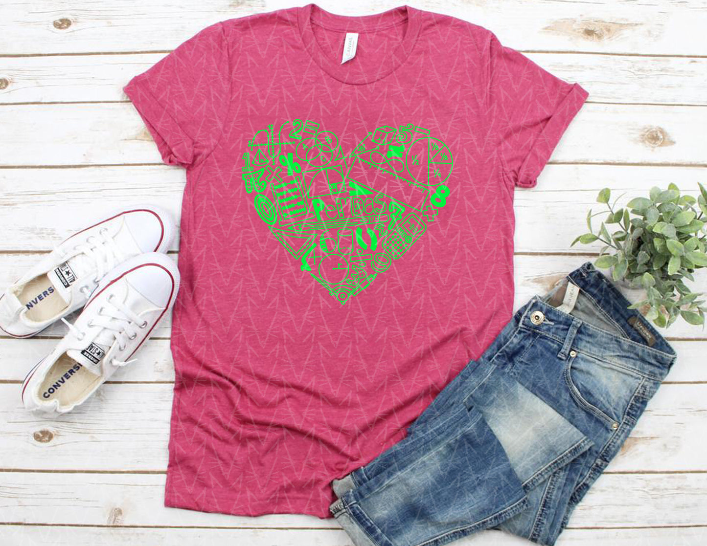 Add Some Love & Multiply It Shirt (Summer Color Combo)