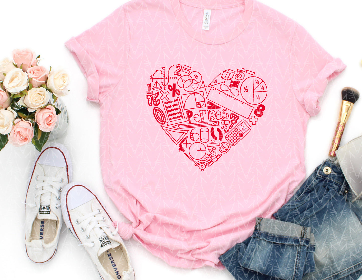 Add Some Love & Multiply It Shirt (Valentine's Color Combo)