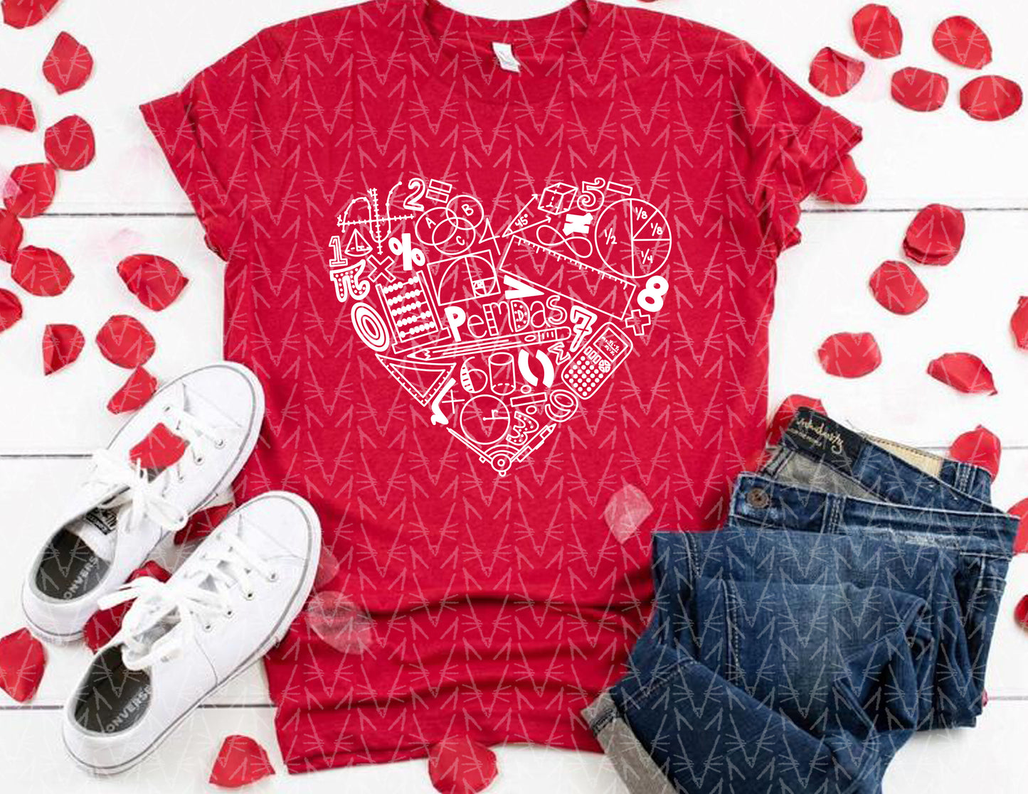 Add Some Love & Multiply It Shirt (Valentine's Color Combo)