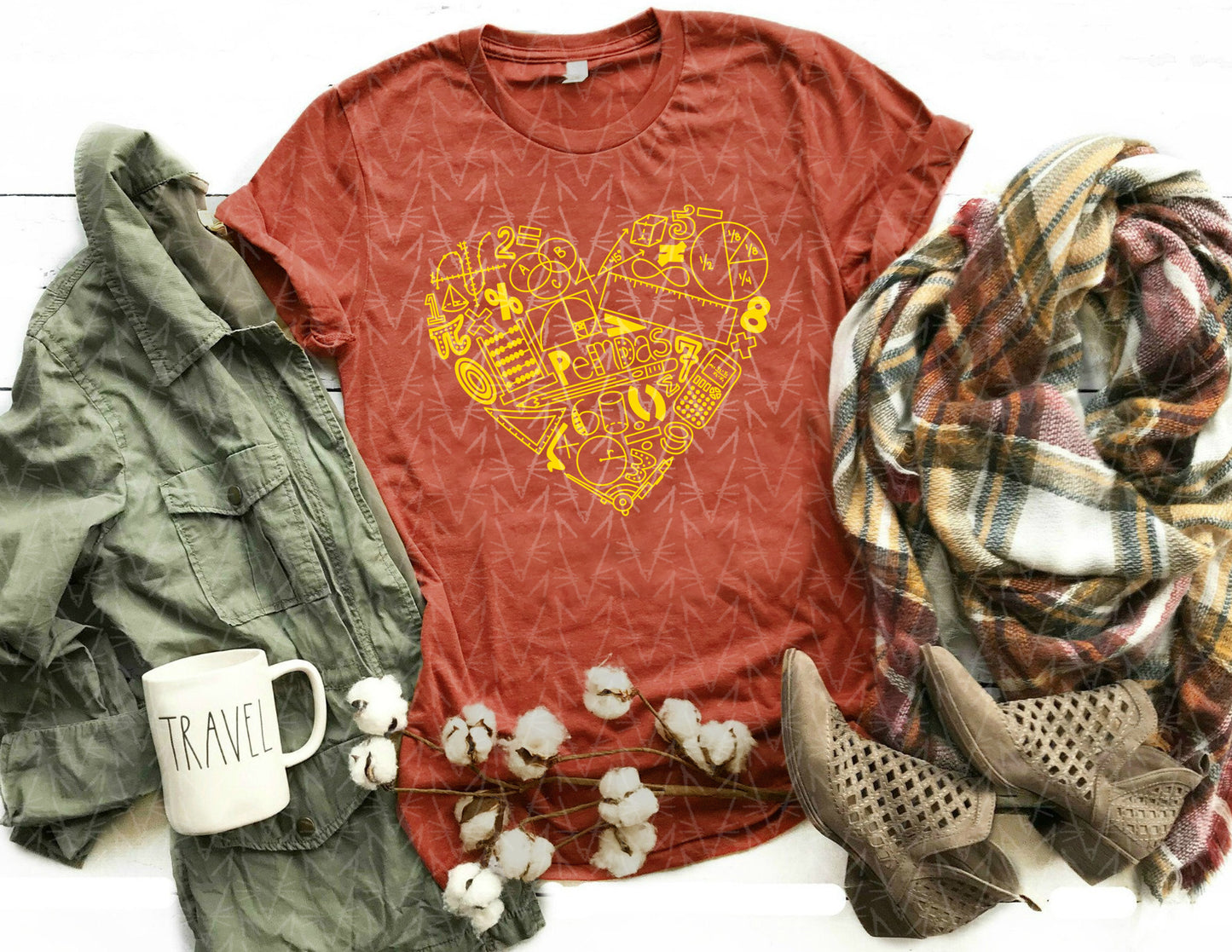 Add Some Love & Multiply It Shirt (Fall Color Combo)