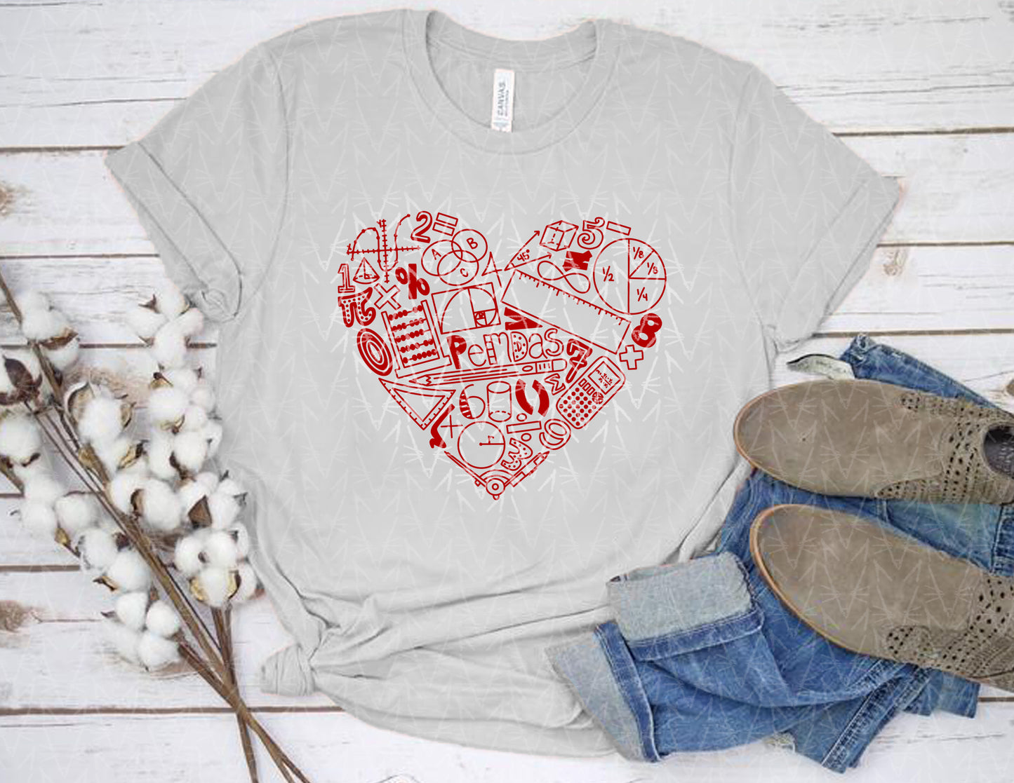 Add Some Love & Multiply It Shirt (School Color Combo)