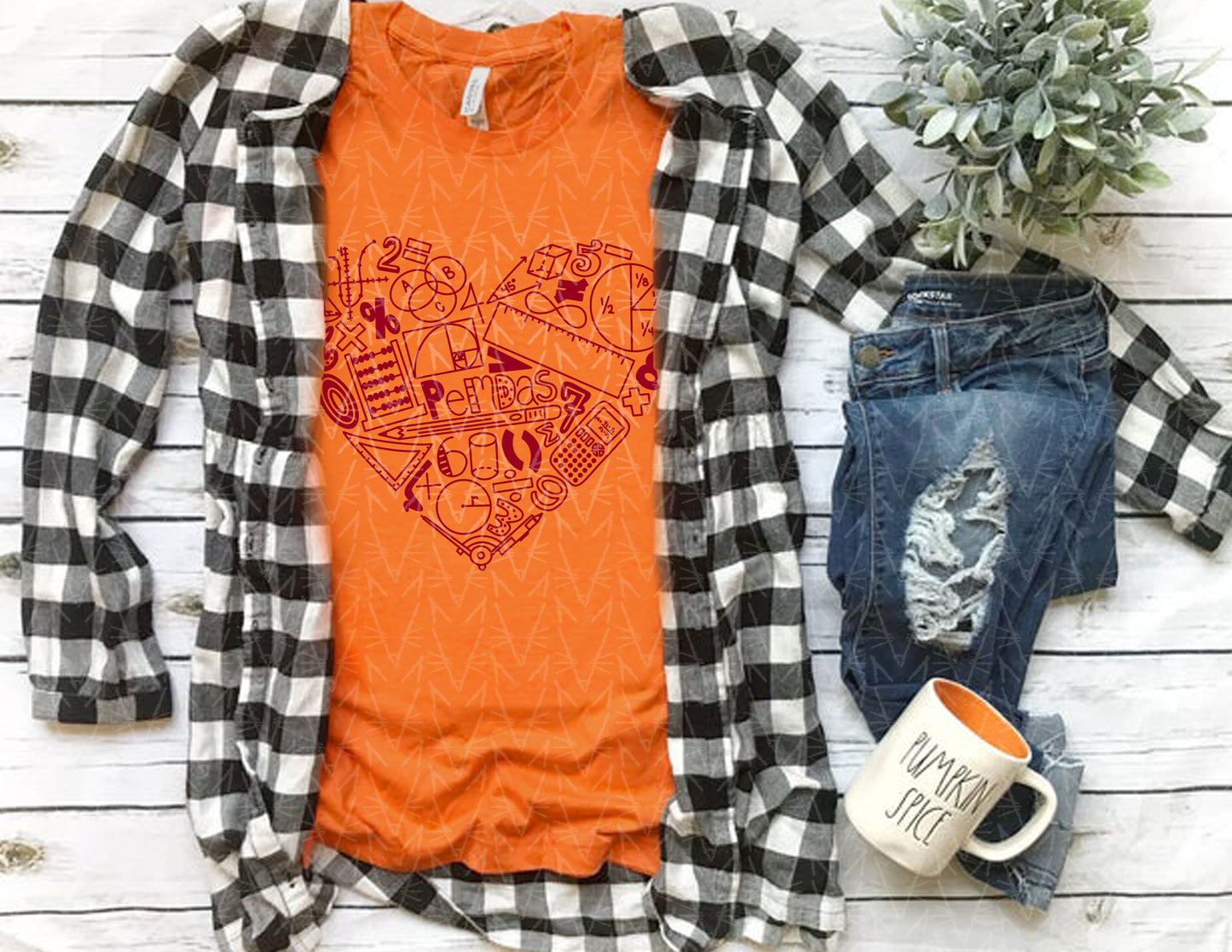 Add Some Love & Multiply It Shirt (Fall Color Combo)