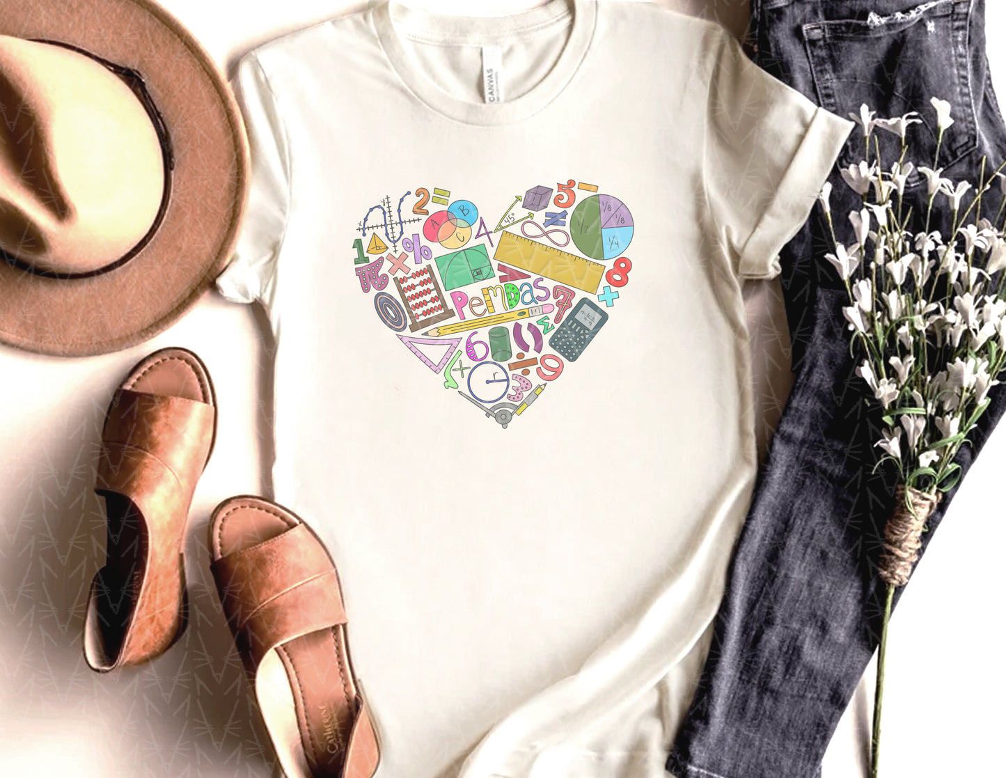 Add Some Love & Multiply It Shirt (Faded Color Graphic)