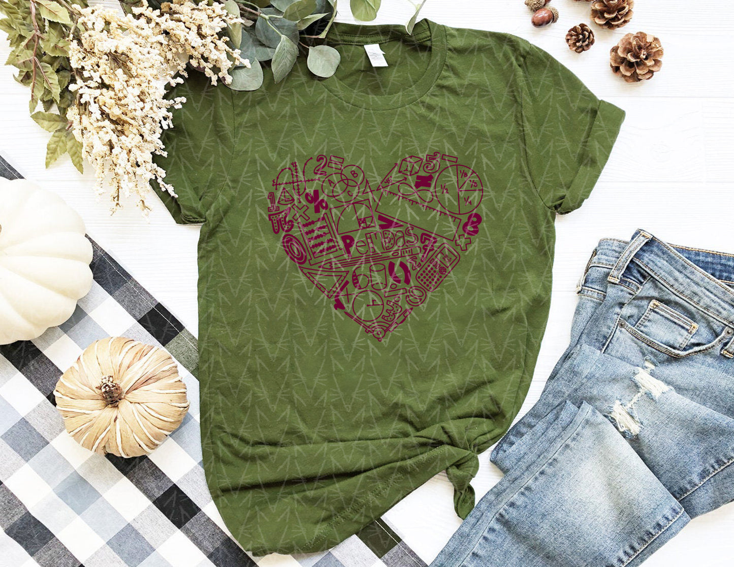 Add Some Love & Multiply It Shirt (Fall Color Combo)