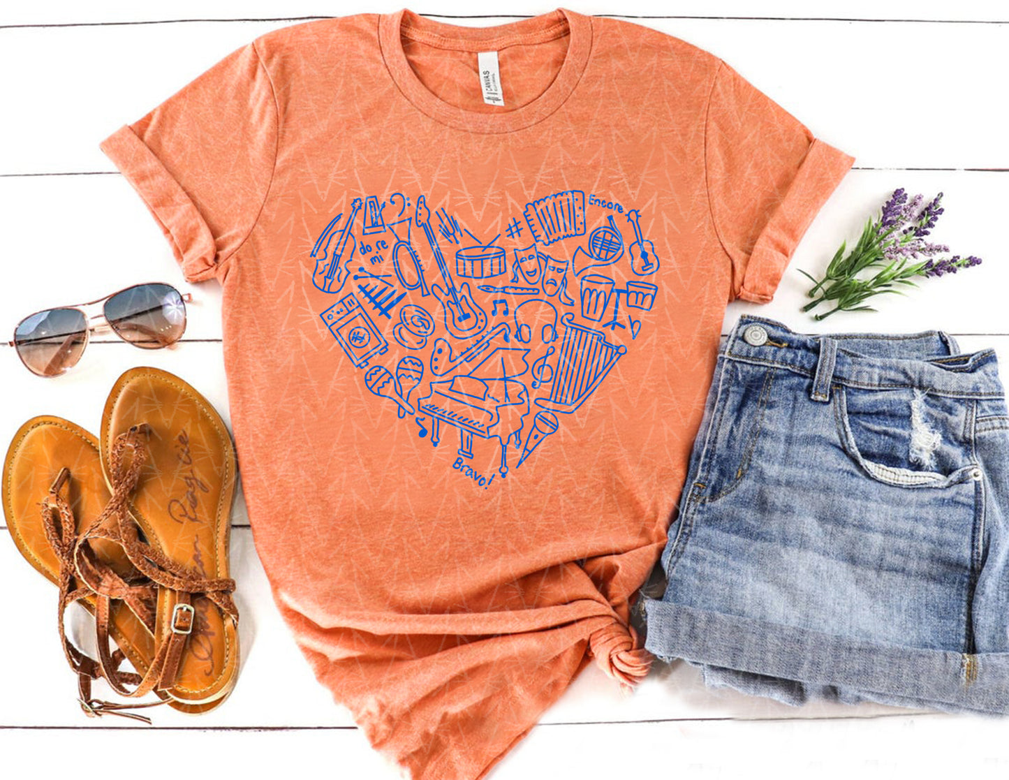 Song In Your Heart Shirt (Summer Color Combo)