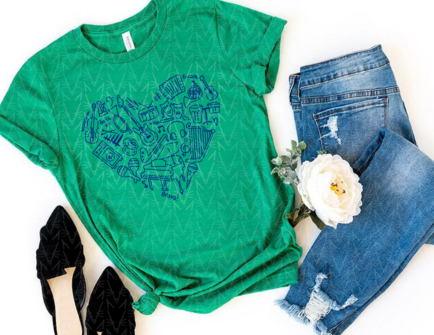 Song In Your Heart Shirt (School Color Combo)