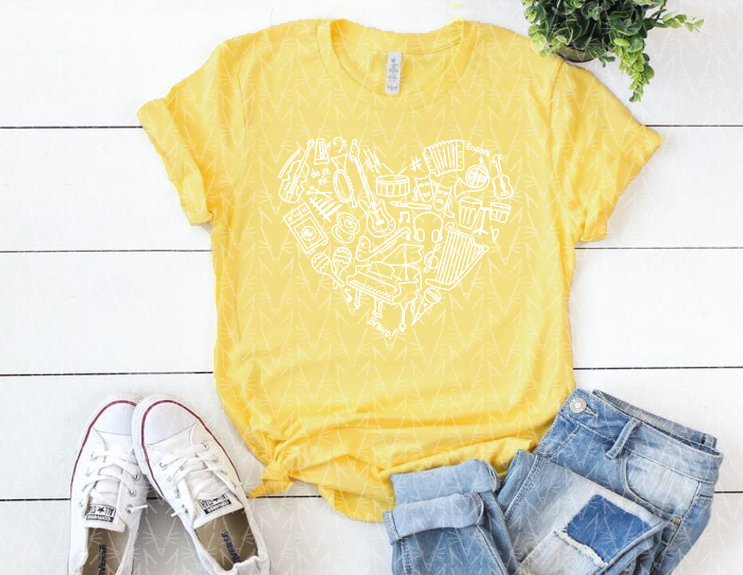 Song In Your Heart Shirt (Spring Color Combo)