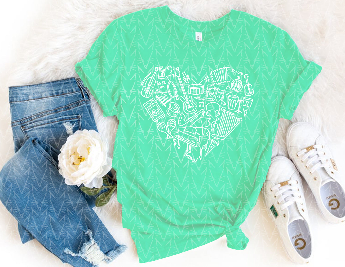 Song In Your Heart Shirt (Spring Color Combo)