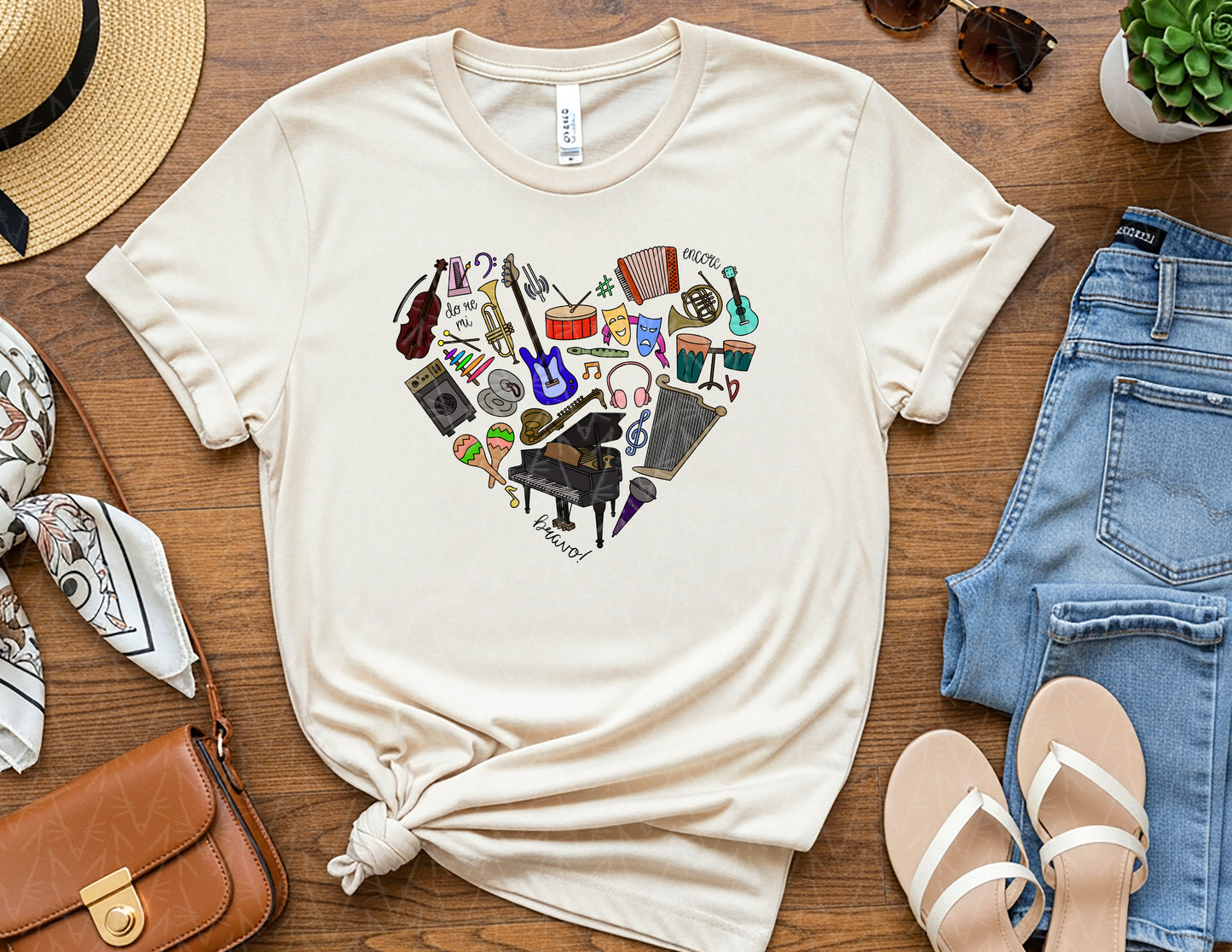 Song In Your Heart Shirt (Full Color Graphic)