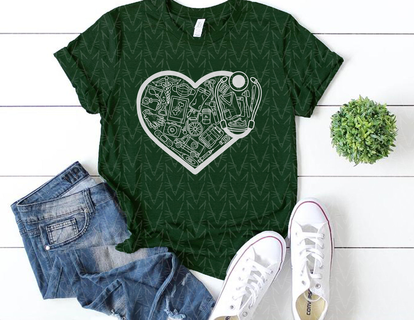 Prescribing a Dose of Love Shirt (School Color Combo)