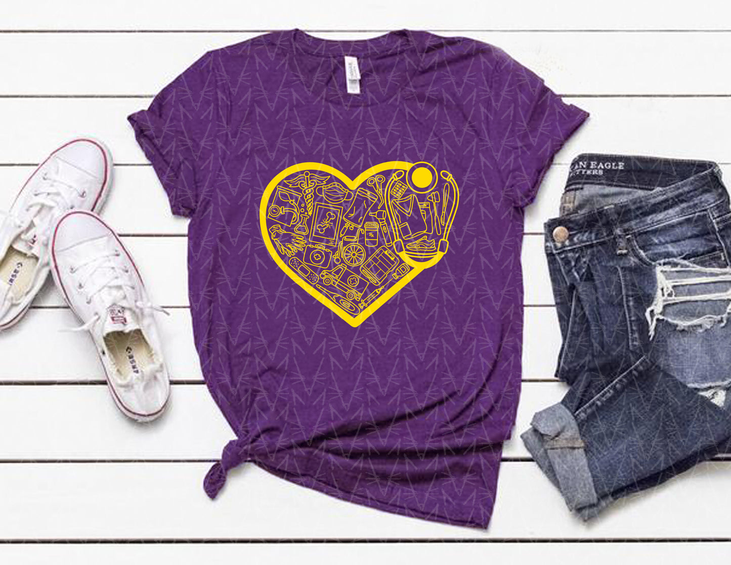 Prescribing a Dose of Love Shirt (School Color Combo)