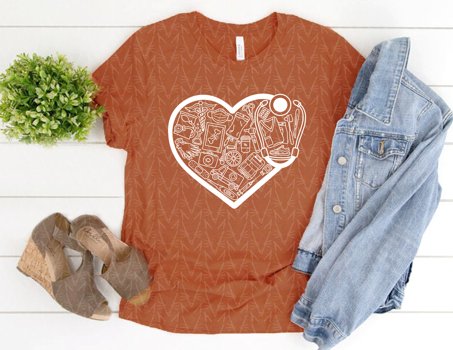 Prescribing a Dose of Love Shirt (School Color Combo)