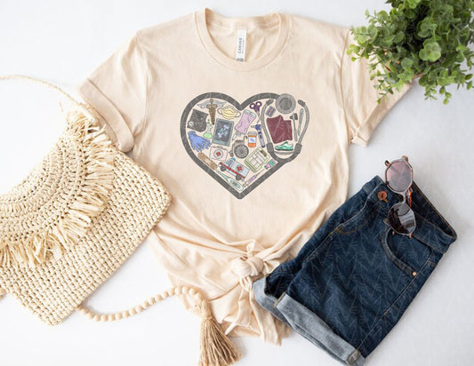 Prescribing a Dose of Love Shirt (Faded Color Graphic)