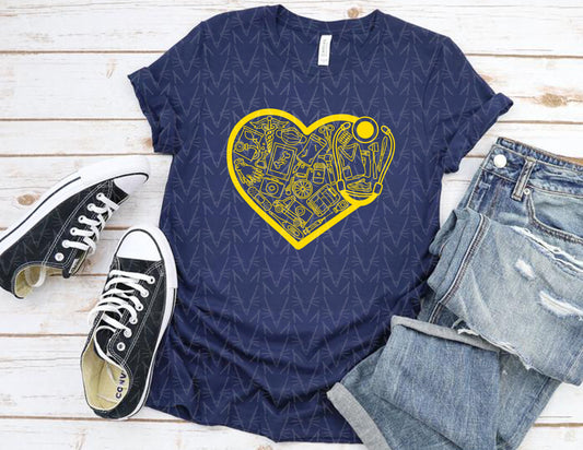 Prescribing a Dose of Love Shirt (School Color Combo)