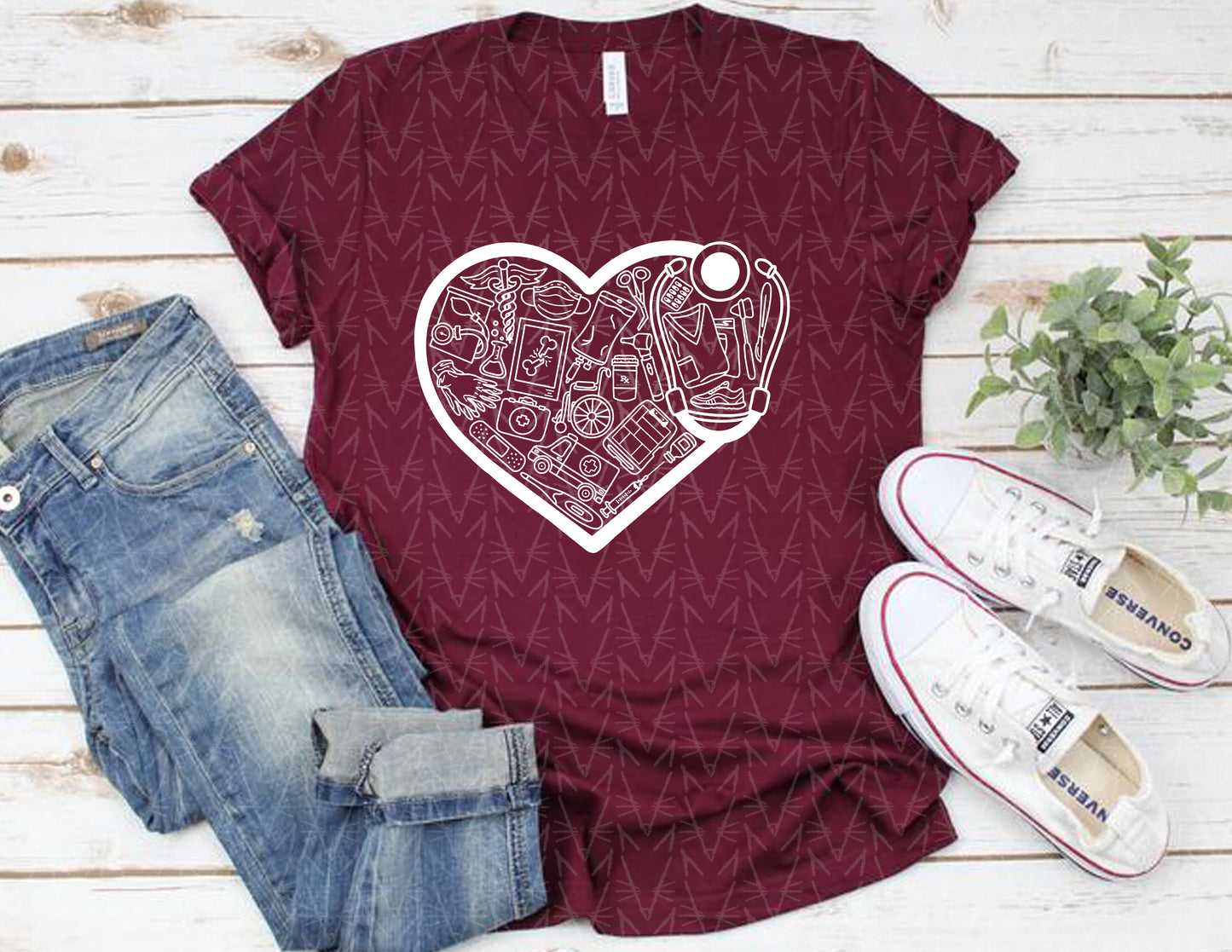 Prescribing a Dose of Love Shirt (School Color Combo)