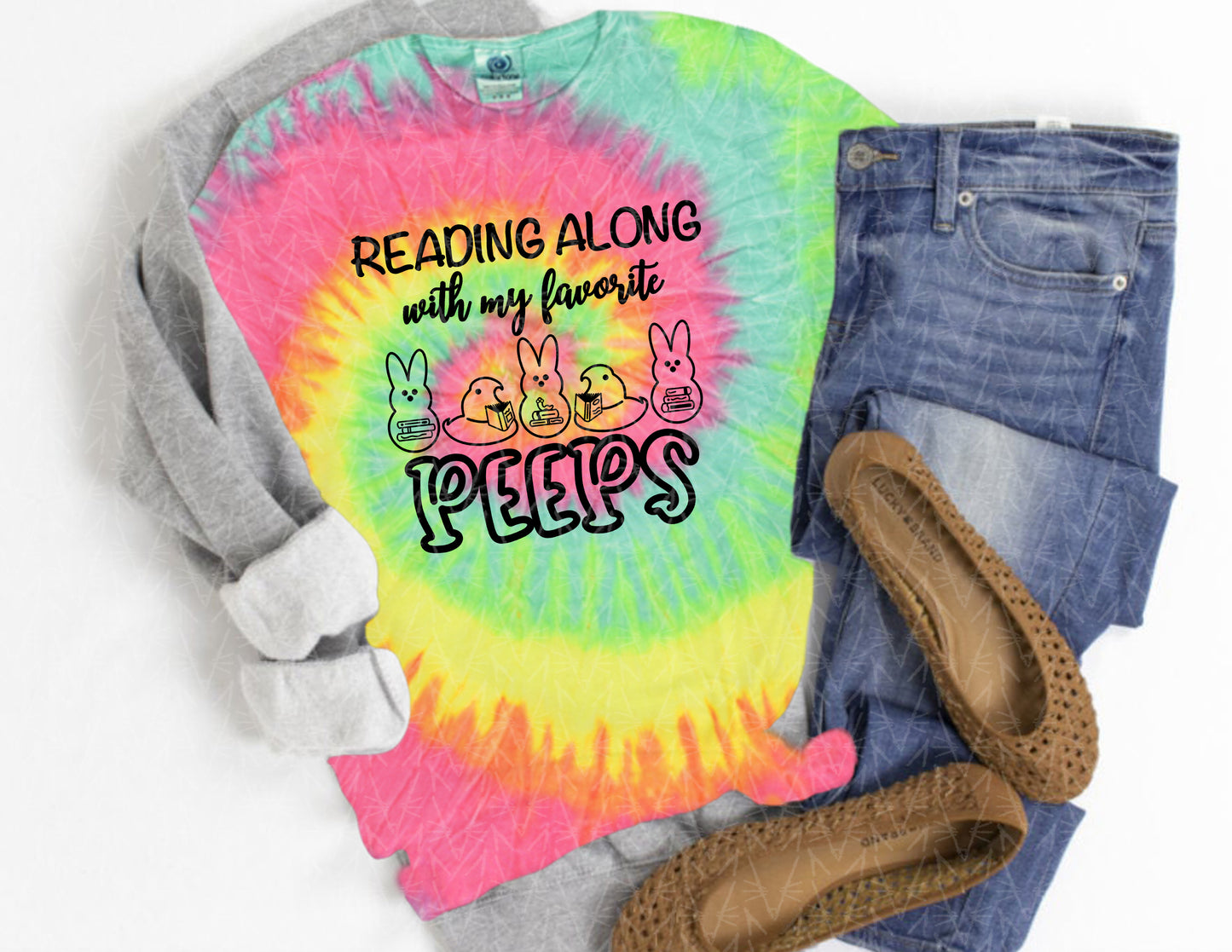 Reading Along with My Favorite Peeps Shirt