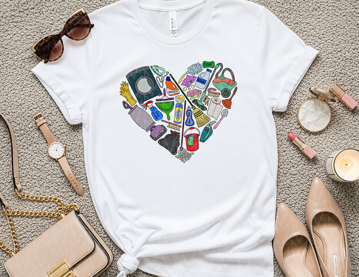 Squeaky Clean Love Shirt (Full Color Graphic)