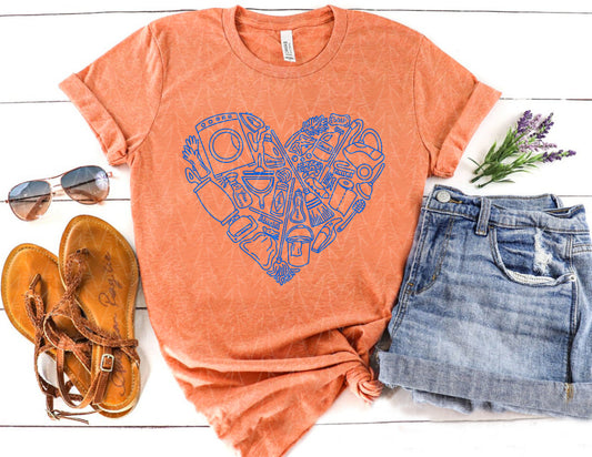 Squeaky Clean Love Shirt (Summer Color Combo)