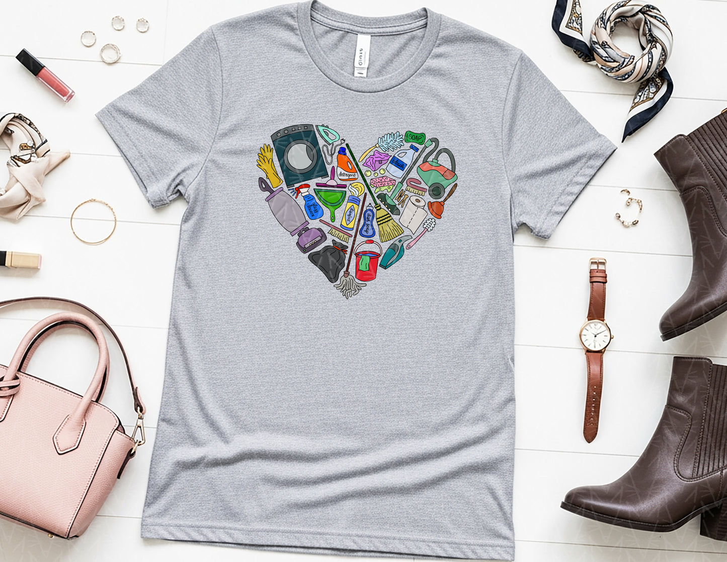 Squeaky Clean Love Shirt (Full Color Graphic)