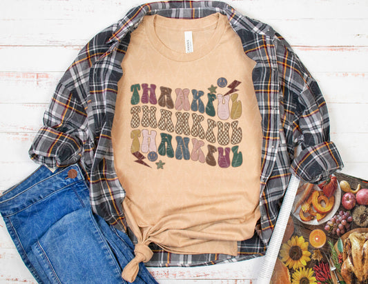 Thankful x3 Shirt