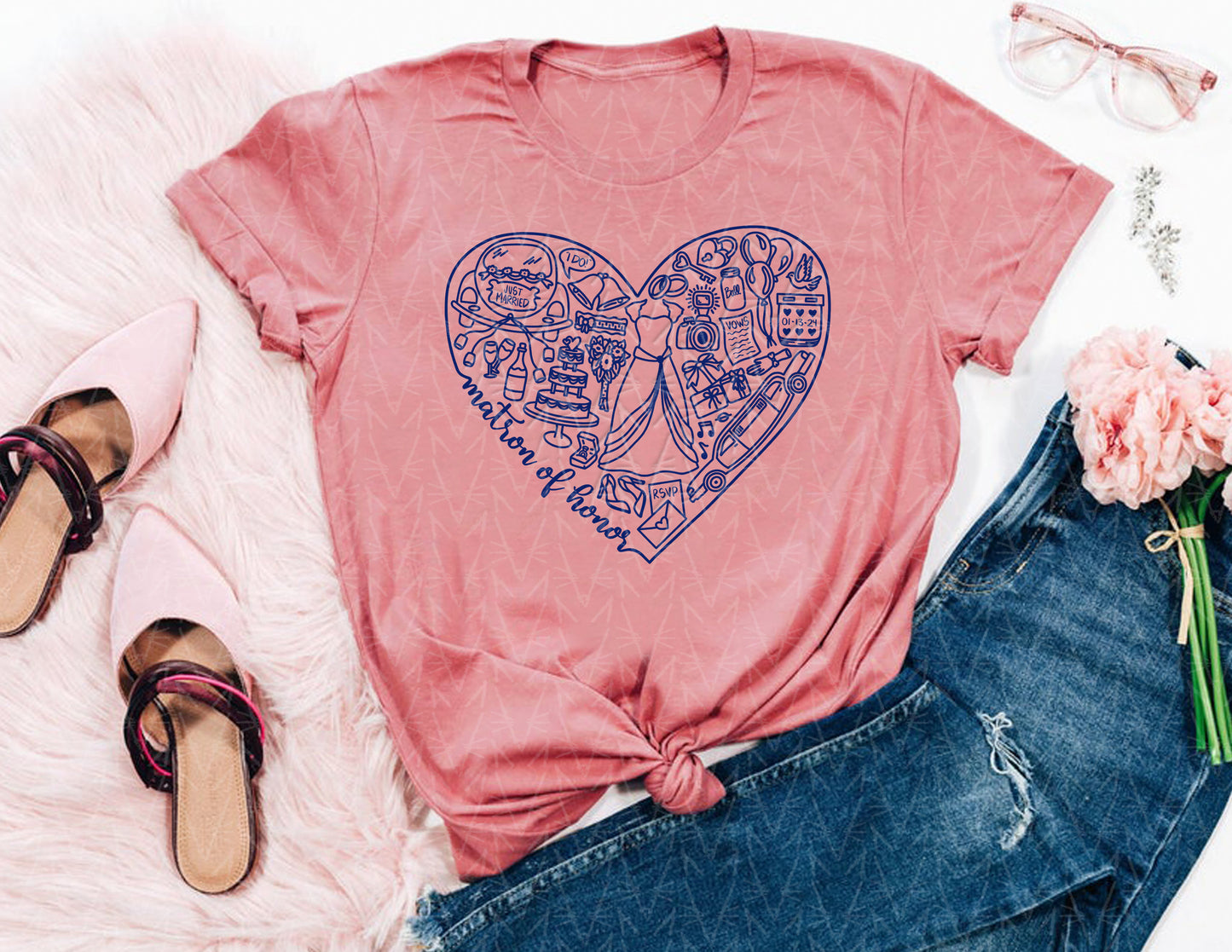 To Love & Be Loved Shirt (Matron of Honor)